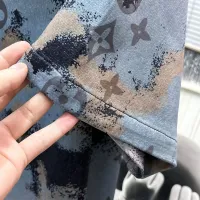 Cheap Louis Vuitton LV Tracksuits Short Sleeved For Men #1404305 Replica Wholesale [$82.00 USD] [ITEM#1404305] on Replica Louis Vuitton LV Tracksuits