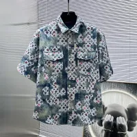 Cheap Louis Vuitton LV Tracksuits Short Sleeved For Men #1404308 Replica Wholesale [$82.00 USD] [ITEM#1404308] on Replica Louis Vuitton LV Tracksuits