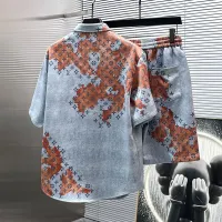 Cheap Louis Vuitton LV Tracksuits Short Sleeved For Men #1404345 Replica Wholesale [$82.00 USD] [ITEM#1404345] on Replica Louis Vuitton LV Tracksuits