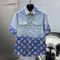 Cheap Louis Vuitton LV Tracksuits Short Sleeved For Men #1404346 Replica Wholesale [$82.00 USD] [ITEM#1404346] on Replica Louis Vuitton LV Tracksuits