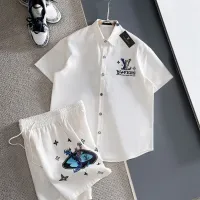 Cheap Louis Vuitton LV Tracksuits Short Sleeved For Men #1404347 Replica Wholesale [$102.00 USD] [ITEM#1404347] on Replica Louis Vuitton LV Tracksuits