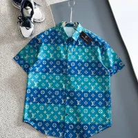 Cheap Louis Vuitton LV Tracksuits Short Sleeved For Men #1404438 Replica Wholesale [$102.00 USD] [ITEM#1404438] on Replica Louis Vuitton LV Tracksuits