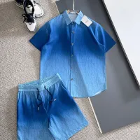 Cheap Christian Dior Tracksuits Short Sleeved For Men #1404442 Replica Wholesale [$102.00 USD] [ITEM#1404442] on Replica Christian Dior Tracksuits