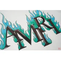 Cheap Amiri T-Shirts Short Sleeved For Unisex #1404584 Replica Wholesale [$32.00 USD] [ITEM#1404584] on Replica Amiri T-Shirts