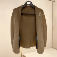 Cheap LOEWE Coats Long Sleeved For Men #1404744 Replica Wholesale [$240.00 USD] [ITEM#1404744] on Replica LOEWE Coats