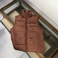 Cheap Prada Down Feather Coat Sleeveless For Men #1404782 Replica Wholesale [$155.00 USD] [ITEM#1404782] on Replica Prada Down Feather Coat