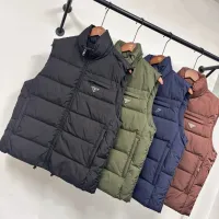 Cheap Prada Down Feather Coat Sleeveless For Men #1404783 Replica Wholesale [$155.00 USD] [ITEM#1404783] on Replica Prada Down Feather Coat