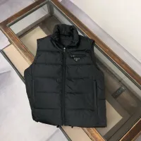Cheap Prada Down Feather Coat Sleeveless For Men #1404784 Replica Wholesale [$155.00 USD] [ITEM#1404784] on Replica Prada Down Feather Coat