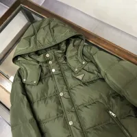 Cheap Prada Down Feather Coat Long Sleeved For Men #1404795 Replica Wholesale [$195.00 USD] [ITEM#1404795] on Replica Prada Down Feather Coat