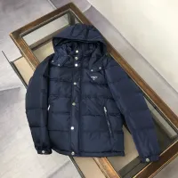 Cheap Prada Down Feather Coat Long Sleeved For Men #1404796 Replica Wholesale [$195.00 USD] [ITEM#1404796] on Replica Prada Down Feather Coat