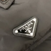 Cheap Prada Down Feather Coat Long Sleeved For Men #1404798 Replica Wholesale [$195.00 USD] [ITEM#1404798] on Replica Prada Down Feather Coat