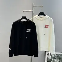 Cheap MIU MIU Hoodies Long Sleeved For Men #1405092 Replica Wholesale [$85.00 USD] [ITEM#1405092] on Replica MIU MIU Hoodies