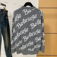 Cheap Balenciaga Sweaters Long Sleeved For Men #1405105 Replica Wholesale [$85.00 USD] [ITEM#1405105] on Replica Balenciaga Sweaters