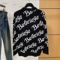 Cheap Balenciaga Sweaters Long Sleeved For Men #1405106 Replica Wholesale [$85.00 USD] [ITEM#1405106] on Replica Balenciaga Sweaters