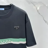 Cheap Prada T-Shirts Short Sleeved For Unisex #1405141 Replica Wholesale [$64.00 USD] [ITEM#1405141] on Replica Prada T-Shirts