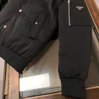 Cheap Prada Down Feather Coat Long Sleeved For Men #1405208 Replica Wholesale [$200.00 USD] [ITEM#1405208] on Replica Prada Down Feather Coat