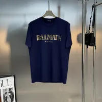 Cheap Balmain T-Shirts Short Sleeved For Men #1405235 Replica Wholesale [$76.00 USD] [ITEM#1405235] on Replica Balmain T-Shirts