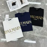 Cheap Balmain T-Shirts Short Sleeved For Men #1405235 Replica Wholesale [$76.00 USD] [ITEM#1405235] on Replica Balmain T-Shirts