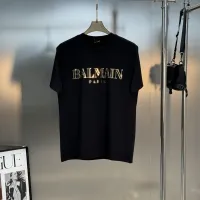 Cheap Balmain T-Shirts Short Sleeved For Men #1405236 Replica Wholesale [$76.00 USD] [ITEM#1405236] on Replica Balmain T-Shirts