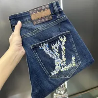 Cheap Louis Vuitton LV Jeans For Men #1405251 Replica Wholesale [$80.00 USD] [ITEM#1405251] on Replica Louis Vuitton LV Jeans