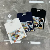Cheap Hermes T-Shirts Short Sleeved For Men #1405315 Replica Wholesale [$80.00 USD] [ITEM#1405315] on Replica Hermes T-Shirts