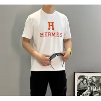 Cheap Hermes T-Shirts Short Sleeved For Men #1405335 Replica Wholesale [$72.00 USD] [ITEM#1405335] on Replica Hermes T-Shirts