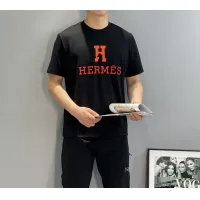 Cheap Hermes T-Shirts Short Sleeved For Men #1405336 Replica Wholesale [$72.00 USD] [ITEM#1405336] on Replica Hermes T-Shirts