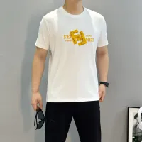 Cheap Fendi T-Shirts Short Sleeved For Men #1405339 Replica Wholesale [$80.00 USD] [ITEM#1405339] on Replica Fendi T-Shirts