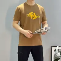 Cheap Fendi T-Shirts Short Sleeved For Men #1405340 Replica Wholesale [$80.00 USD] [ITEM#1405340] on Replica Fendi T-Shirts