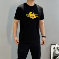 Cheap Fendi T-Shirts Short Sleeved For Men #1405342 Replica Wholesale [$80.00 USD] [ITEM#1405342] on Replica Fendi T-Shirts