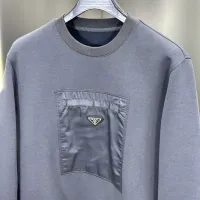 Cheap Prada Hoodies Long Sleeved For Men #1405378 Replica Wholesale [$82.00 USD] [ITEM#1405378] on Replica Prada Hoodies