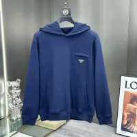 Cheap Prada Hoodies Long Sleeved For Men #1405380 Replica Wholesale [$96.00 USD] [ITEM#1405380] on Replica Prada Hoodies