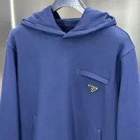 Cheap Prada Hoodies Long Sleeved For Men #1405380 Replica Wholesale [$96.00 USD] [ITEM#1405380] on Replica Prada Hoodies