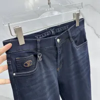 Cheap Louis Vuitton LV Jeans For Men #1405431 Replica Wholesale [$85.00 USD] [ITEM#1405431] on Replica Louis Vuitton LV Jeans