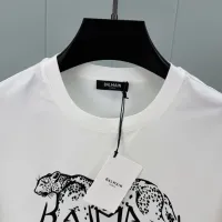Cheap Balmain T-Shirts Short Sleeved For Unisex #1405494 Replica Wholesale [$72.00 USD] [ITEM#1405494] on Replica Balmain T-Shirts