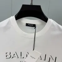 Cheap Balmain T-Shirts Short Sleeved For Unisex #1405504 Replica Wholesale [$72.00 USD] [ITEM#1405504] on Replica Balmain T-Shirts