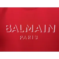 Cheap Balmain T-Shirts Short Sleeved For Unisex #1405505 Replica Wholesale [$72.00 USD] [ITEM#1405505] on Replica Balmain T-Shirts