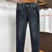 Cheap Louis Vuitton LV Jeans For Men #1405554 Replica Wholesale [$68.00 USD] [ITEM#1405554] on Replica Louis Vuitton LV Jeans