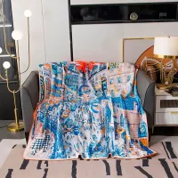 Cheap Hermes Blanket #1405719 Replica Wholesale [$115.00 USD] [ITEM#1405719] on Replica Hermes Blanket