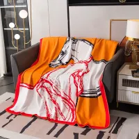 Cheap Hermes Blanket #1405720 Replica Wholesale [$64.00 USD] [ITEM#1405720] on Replica Hermes Blanket