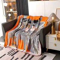 Cheap Hermes Blanket #1405730 Replica Wholesale [$72.00 USD] [ITEM#1405730] on Replica Hermes Blanket