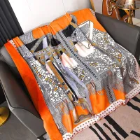 Cheap Hermes Blanket #1405731 Replica Wholesale [$115.00 USD] [ITEM#1405731] on Replica Hermes Blanket