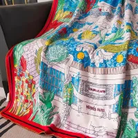 Cheap Hermes Blanket #1405734 Replica Wholesale [$115.00 USD] [ITEM#1405734] on Replica Hermes Blanket