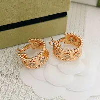 Cheap Van Cleef &amp; Arpels Earrings For Women #1406127 Replica Wholesale [$29.00 USD] [ITEM#1406127] on Replica Van Cleef &amp; Arpels Earrings
