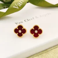 Cheap Van Cleef &amp; Arpels Earrings For Women #1406187 Replica Wholesale [$25.00 USD] [ITEM#1406187] on Replica Van Cleef &amp; Arpels Earrings