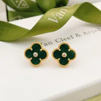 Cheap Van Cleef &amp; Arpels Earrings For Women #1406192 Replica Wholesale [$25.00 USD] [ITEM#1406192] on Replica Van Cleef &amp; Arpels Earrings