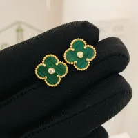 Cheap Van Cleef &amp; Arpels Earrings For Women #1406192 Replica Wholesale [$25.00 USD] [ITEM#1406192] on Replica Van Cleef &amp; Arpels Earrings