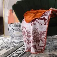 Cheap Christian Dior Blanket #1406260 Replica Wholesale [$115.00 USD] [ITEM#1406260] on Replica Christian Dior Blanket
