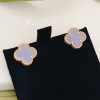 Cheap Van Cleef &amp; Arpels Earrings For Women #1406289 Replica Wholesale [$25.00 USD] [ITEM#1406289] on Replica Van Cleef &amp; Arpels Earrings