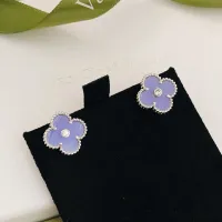 Cheap Van Cleef &amp; Arpels Earrings For Women #1406290 Replica Wholesale [$25.00 USD] [ITEM#1406290] on Replica Van Cleef &amp; Arpels Earrings